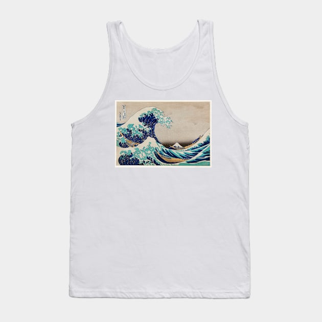 Under the Wave off Kanagawa (Kanagawa oki nami ura) Tank Top by mikepod